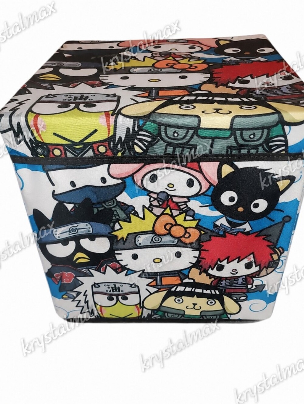Naruto Shippuden X Hello Kitty And Friends Group Collapsible Storage